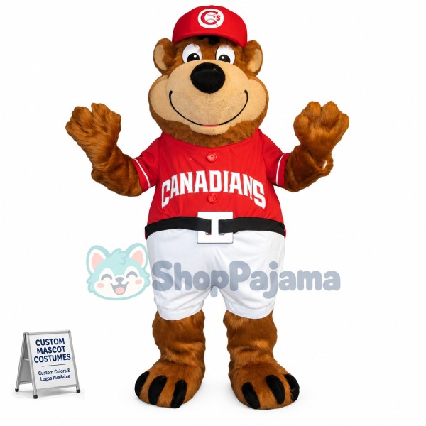 Coach Bear Of The School Team Mascot Costume