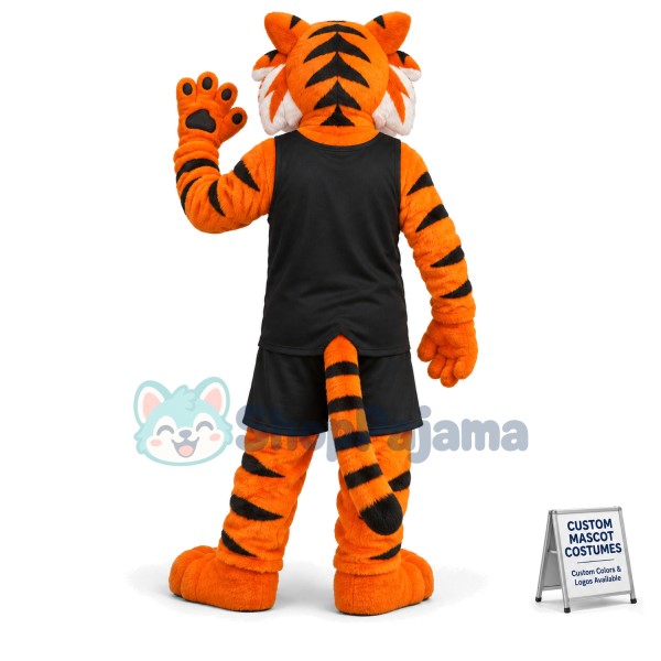 Tiger of Good Shape Mascot Costume For High School