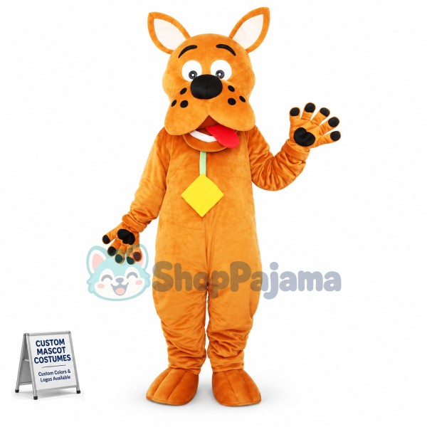 Stupid Dog Scooby Doo Mascot Costume