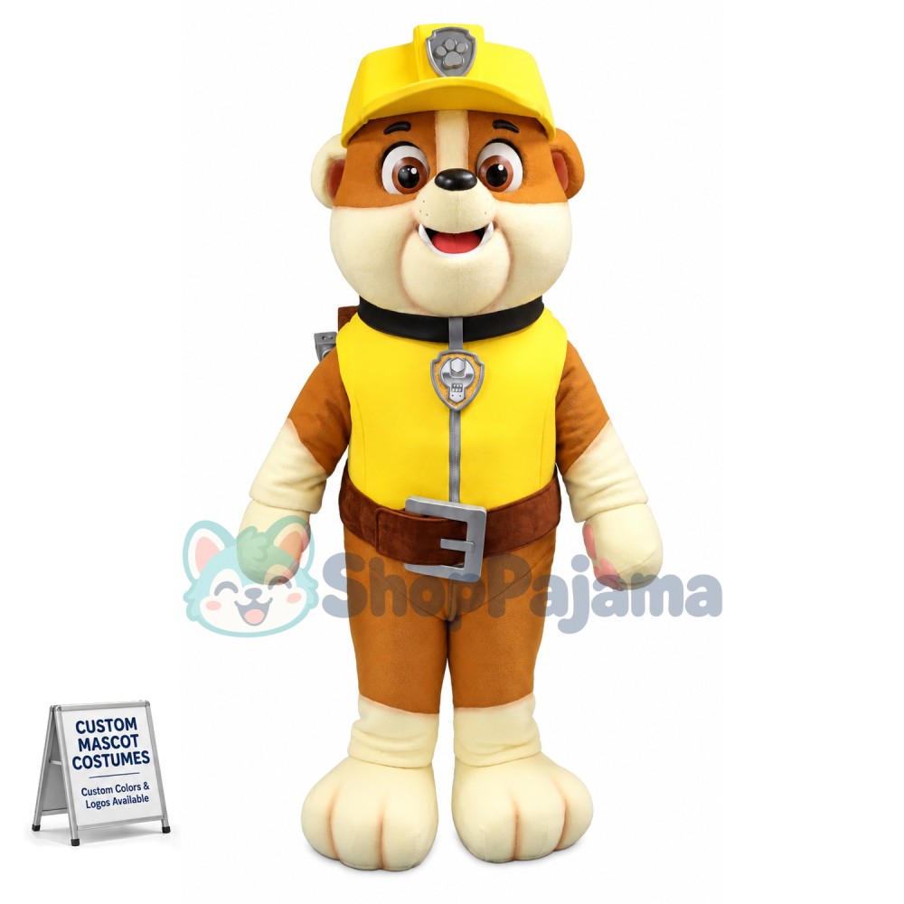 PAW Patrol Rubble Mascot Costume