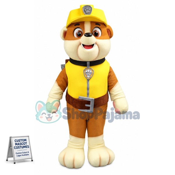 PAW Patrol Rubble Mascot Costume