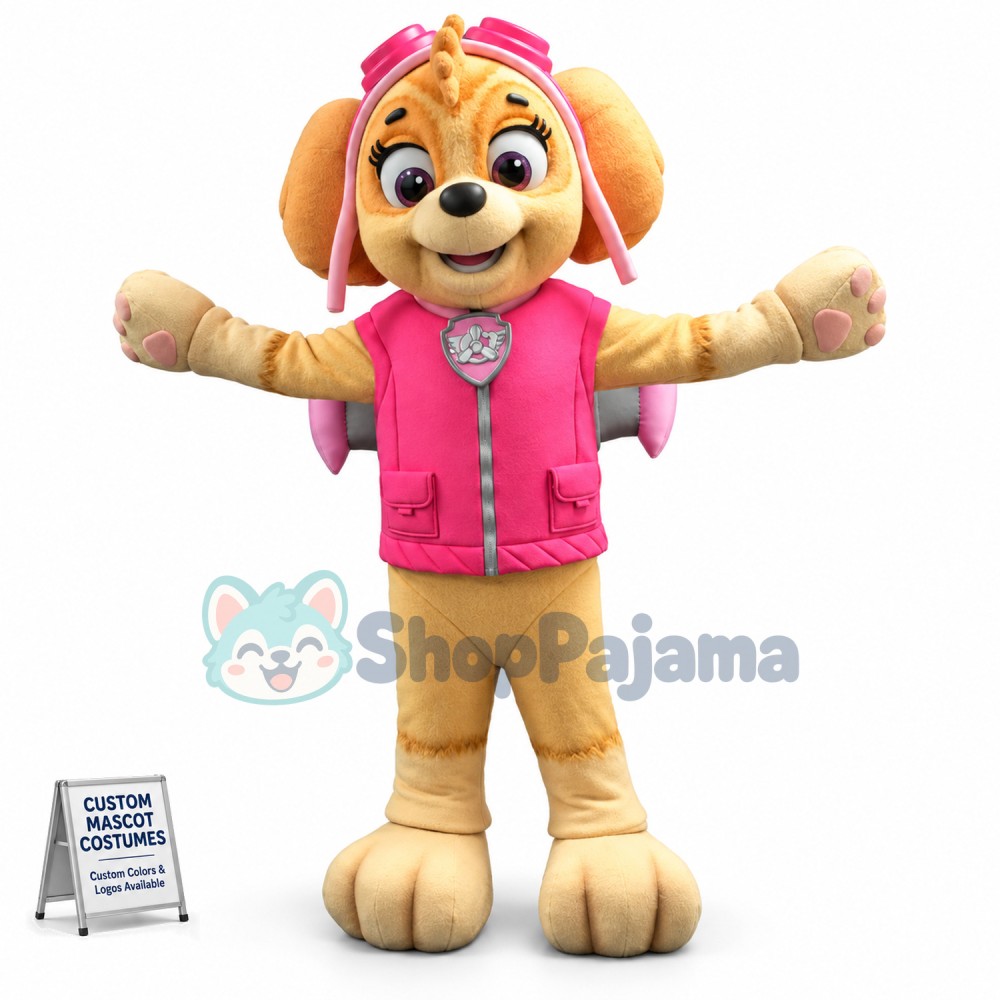 Paw Patrol Skye Mascot Cartoon Costume