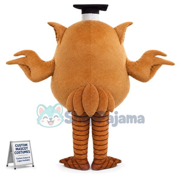 Wisdom Doctor Owl Mascot Costume