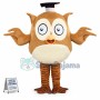 Wisdom Doctor Owl Mascot Costume