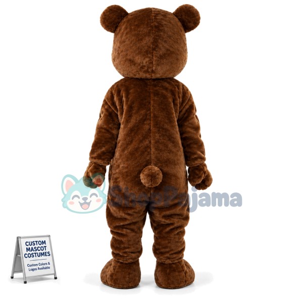 Wreainess Brown Bear Mascot Costume