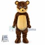 Wreainess Brown Bear Mascot Costume