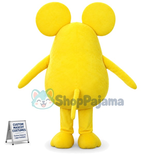 Pentagram Cartoon Gopher Mascot Costume