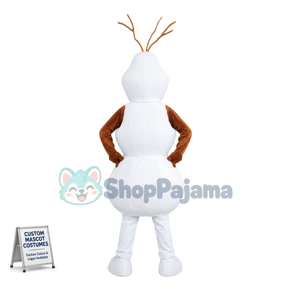 Passionate Snowman Olaf Mascot Costume