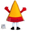 Fragrant Mushroom Pizza Mascot Costume