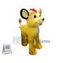 Growing Up Innocent Simba Cub Mascot Costume