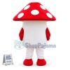 Bright Red Small Mushroom Mascot Costume