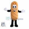 Stripped Sliced Ham Sausage Mascot Costume