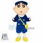 Blue Crayon Shin-chan With School Bag Mascot Costume