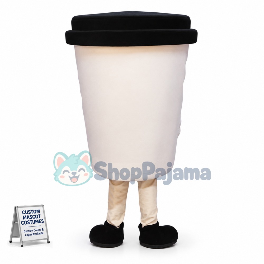 Environmentally Friendly Paper Cup Mascot Costume