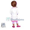 Black Girl Doctor Muffin Cartoon Mascot Costume