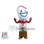 Tableware Toy Fork Mascot Cartoon Costume