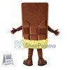 Whole Piece of Chocolate Mascot Costume