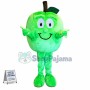 Crisp Green Apple Mascot Costume