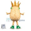 Crown Potato Wearing Sunglasses Mascot Costume