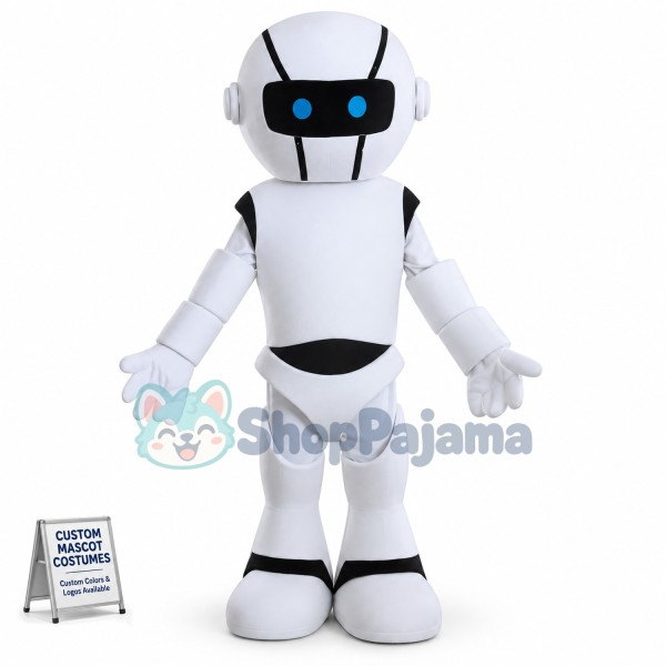 Advanced Intelligent Robot Mascot Costume