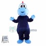 Big Eyes Cartoon Snake Mascot Costume