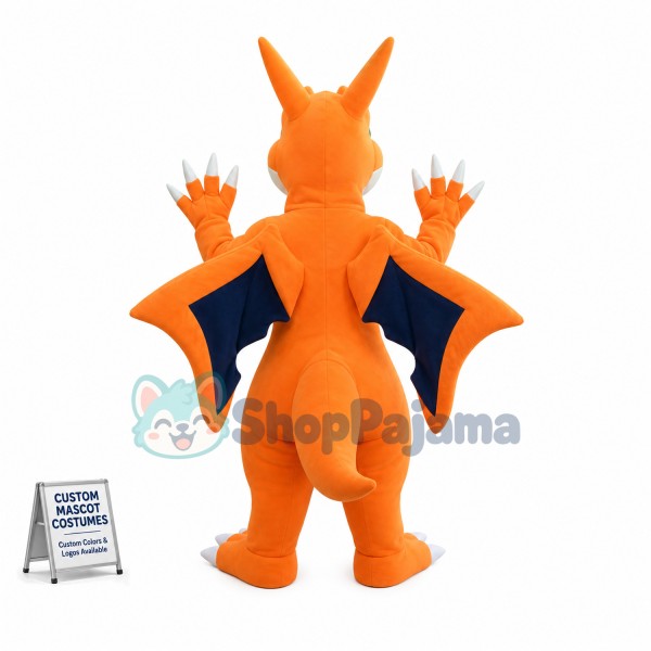 Fierce Pokemon Charizard Mascot Costume