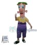 Active Ferb Fletcher With Purple Suit Mascot Costume