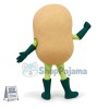 Funny Cartoon Potato With Blindfold Mascot Costume