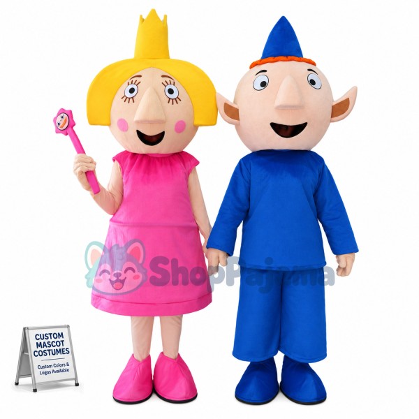 Ben & Hollys Little Kingdom Cartoon Mascot Costume