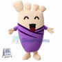 Big Foot With Purple Suit Mascot Costume