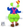 Circus Funny Clown Mascot Costume