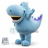 Big Mouth Short Dinosaur Mascot Costume