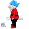 Wise Dwarf With Red Outfit Mascot Costume