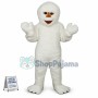 Pure White Plush Orangutan Mascot Costume
