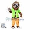 Three-toed Sloth Keeper In Slow Motion Mascot Costume