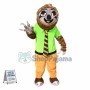 Three-toed Sloth Keeper In Slow Motion Mascot Costume