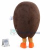 Funny Cartoon Coffee Bean Mascot Costume