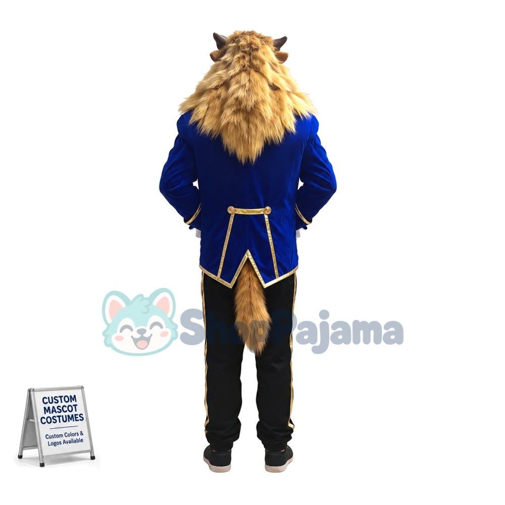 Ugly Monster Prince In The Suit Mascot Costume