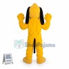 Yellow Pluto The Pup Mascot Cartoon Costume