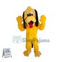 Yellow Pluto The Pup Mascot Cartoon Costume