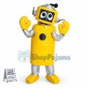 Yellow Robot Plex Yo Gabba Gabba Mascot Costume