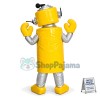 Yellow Robot Plex Yo Gabba Gabba Mascot Costume