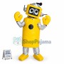 Yellow Robot Plex Yo Gabba Gabba Mascot Costume