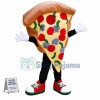 Thick Piece of Cheese Sausage Pizza Mascot Costume