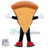 Thick Piece of Cheese Sausage Pizza Mascot Costume
