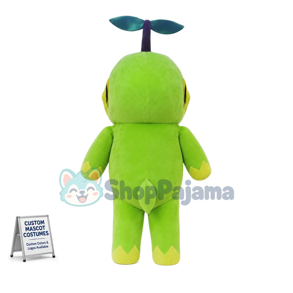 Turtwig Pokemon With Leaves Mascot Costume