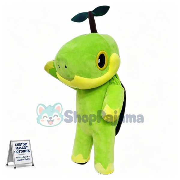 Turtwig Pokemon With Leaves Mascot Costume