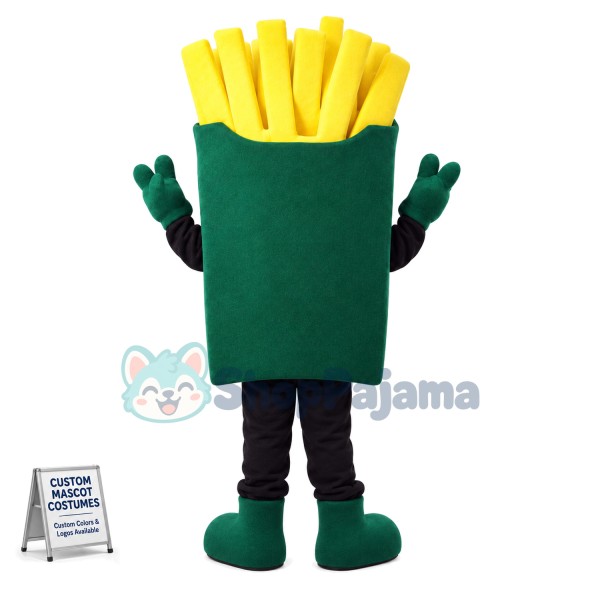 Full Pack of Cheese Sticks Mascot Costume