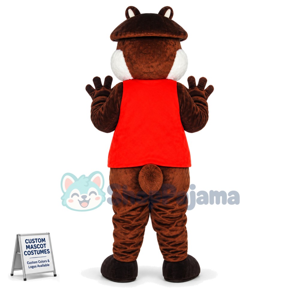 Ugly Mantle Chipmunk Mascot Costume
