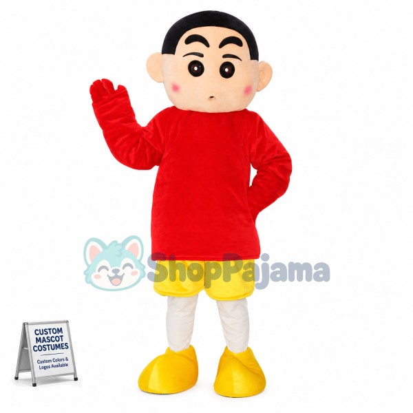Nohara Shinnosuke Mascot Cartoon Costume